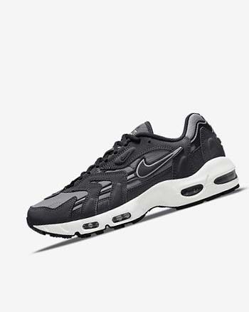 Nike Air Max 96 II Grises Grises Oscuro Blancos Negros | MX 1203